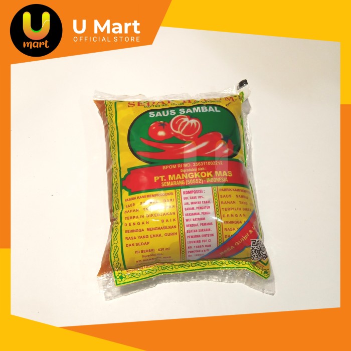

Sale! U Mart - Saus Sambal Cap Mangkok Sedap Harum Saos Refill