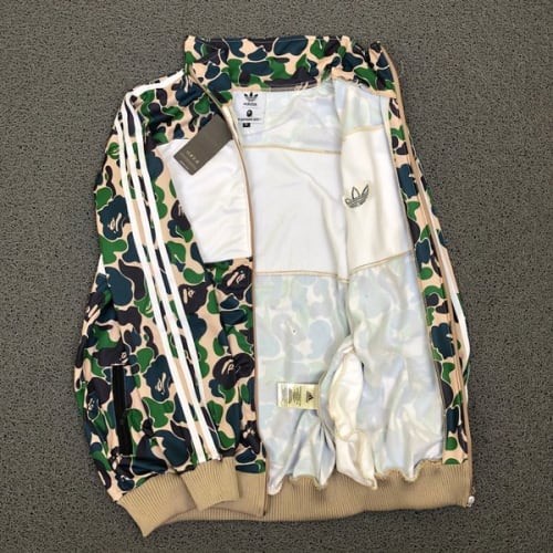 PROMO JACKET TRACKTOP BAPE X ADIDAS A BATHING APE CAMO JAKET TRAINING PRIA
