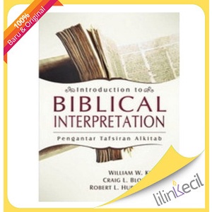 

Introduction To Biblical Interpretation 1 - Pengantar Tafsiran A