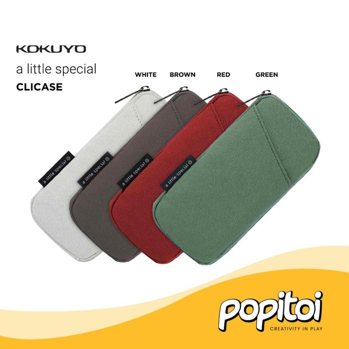 

Promo Terbatas Kokuyo Clicase Clip On Retro Pencil Case Kotak Tempat Pensil Pen
