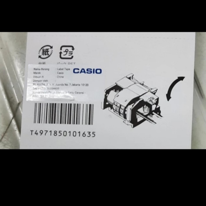 

Kualitas Terjamin Casio Original Ink Roller Ir 40T Tinta Casio Original