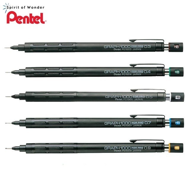 

Best Seller Pentel Graph 1000 For Pro Drafting Mechanical Pencil Pensil Mekanik Pg