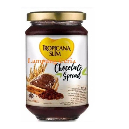 

Selai Coklat Tropicana Slim Chocolate Spread Jam Low Calorine 300gr