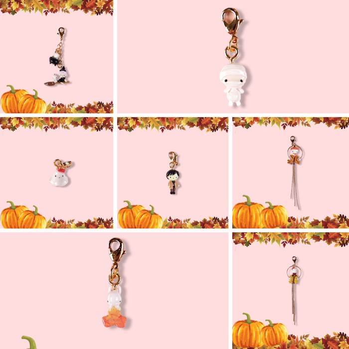 

Terlaris Autumn Halloween Detachable Charm - Jasmine Tease handmade charm SALE