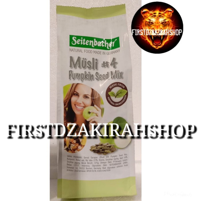 

Terbaru Seitenbacher Musli Pumpkin Seed Mix 500Gr Sereal Musli Ready