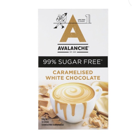 

Avalanche 99% Sugar Free Caramelised White Chocolate 10 pack