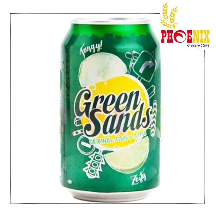 

Green sands 24 kaleng @ 330 ml