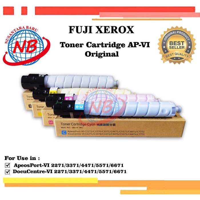 Toner Color Xerox VI 3370 3376 3375 5575 asli 100% Original