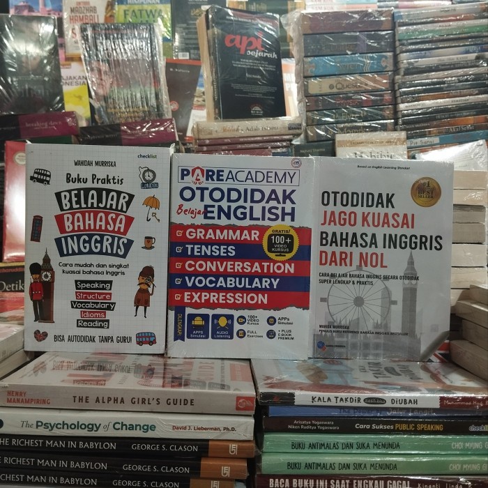 

SALE !!! PAKET 3 BUKU, BUKU BUKU PRAKTIS BELAJAR BAHASA INGGRIS BUKU OTODIDAK BELAJAR ENGLISH BUKU