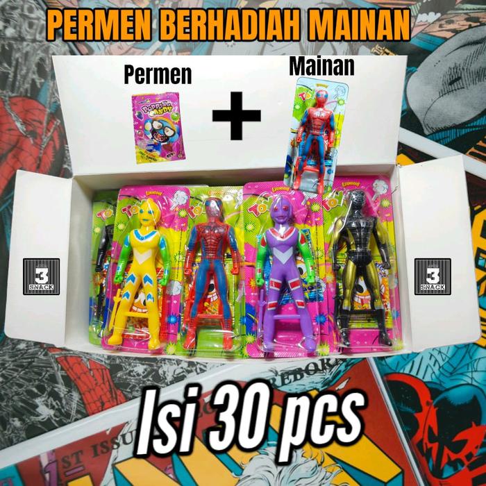 

SALE !!! PERMEN POPING CANDY BERHADIAH 1 PAK ISI 30 PCS FOOD READYY