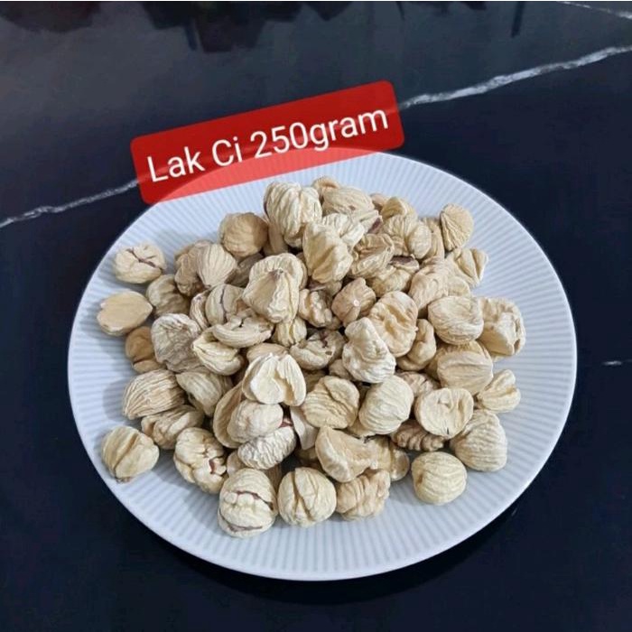 

SALE !!! LAK CI 250GRAM- CHESTNUST KACANG KERING READYY