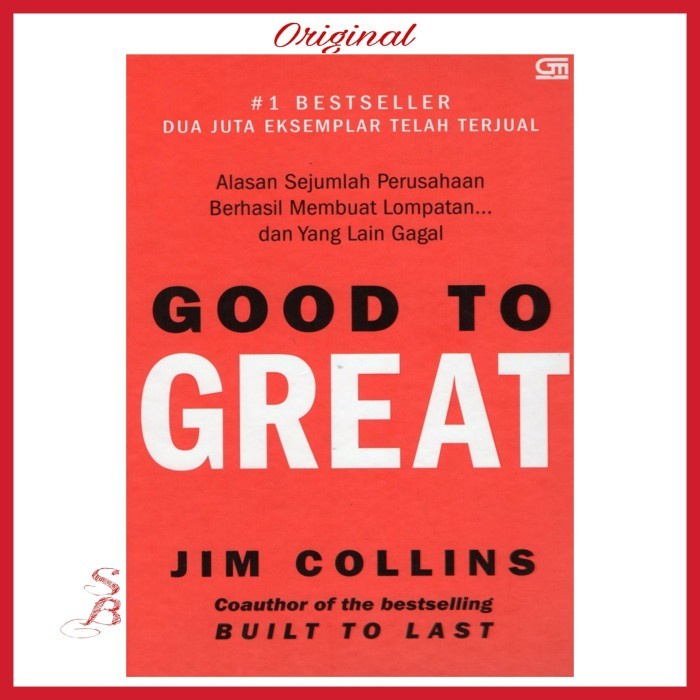 

SALE !!! BUKU GOOD TO GREAT - JIM COLLINS (HARDCOVER) READYY