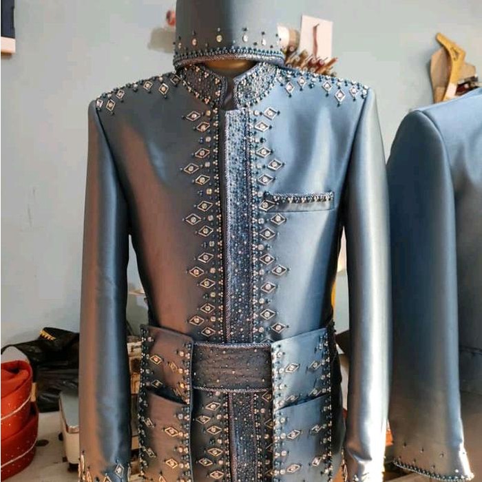 KOMPLIT BAJU BESKAP PENGANTIN MODERN AB MODEL PYRAMID PEARL ADAT SUNDA