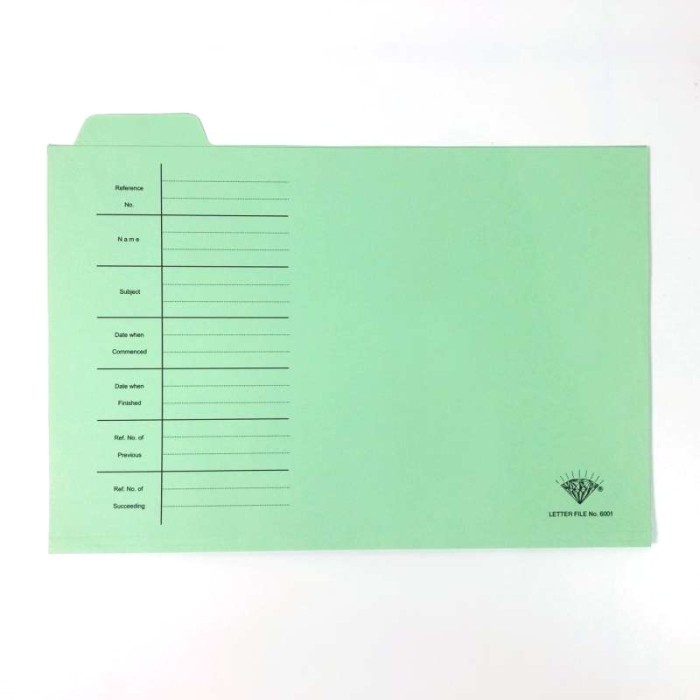 

DISKON MAP DIAMOND 6001 / MAP KUPING LETTER FILE 6001 READYY