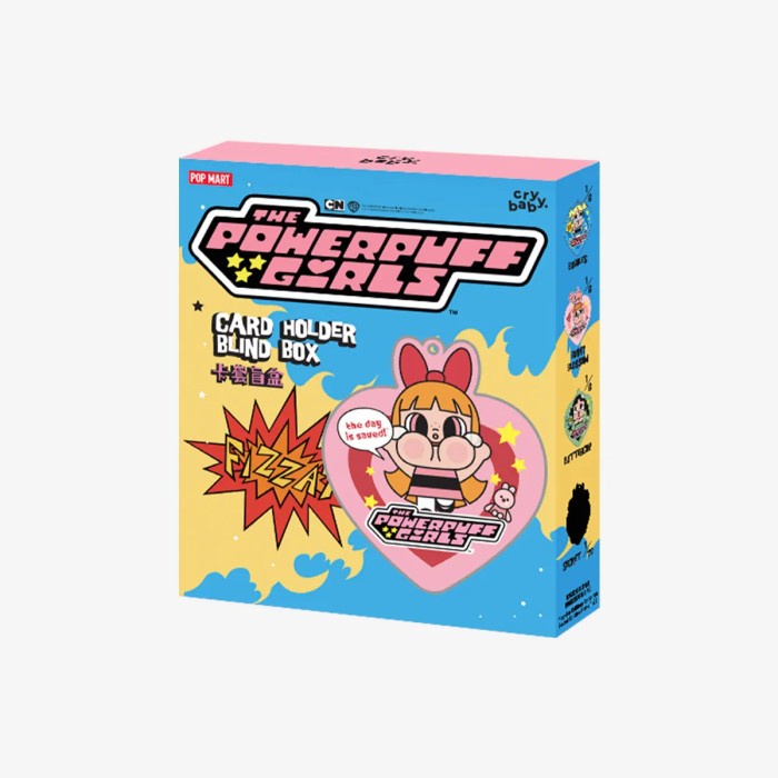 

DISKON POP MART CRYBABY POWERPUFF GIRLS PPG CRY BABY CARD HOLDER SELECTED READY POPMART READYY