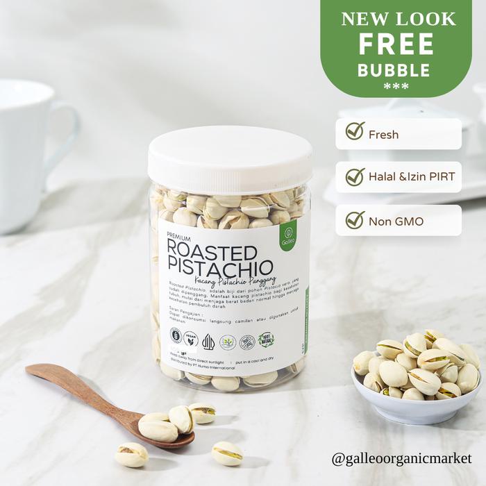 

SALE !!! KACANG PISTACHIO PANGGANG 500 GR / KACANG FUSTUK/ PISTACHIO ROASTED BY GALLEO READYY
