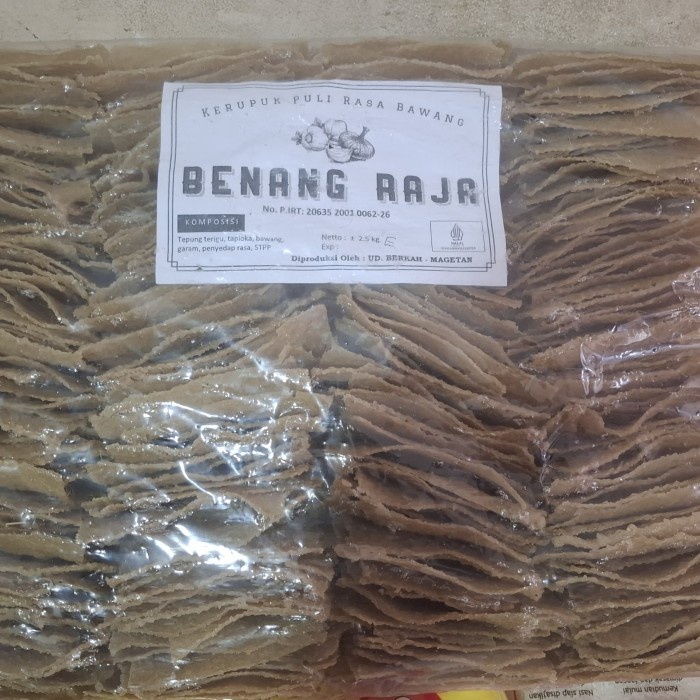 

SALE !!! GENDAR BENANG RAJA KEMASAN 2.5 KG READYY