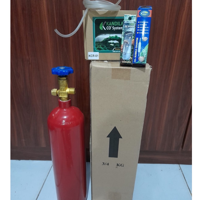 New Tabung Co2 Aquascape Fullset Tabung Co2 3Kg Stock