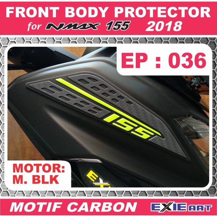 Front Body Protector Nmax / Aksesoris Carbon Nmax / Body Protector