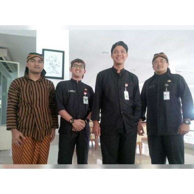 BOOM SALE Baju Samin Set Pakaian Adat Khas Blora M-Xxxxxl Terlaris