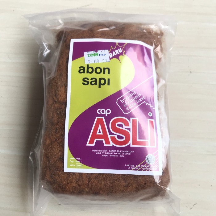 

SALE !!! ABON SAPI CAP ASLI 250GRAM READYY