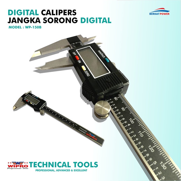 

Sketmate Digital Wipro Type WP-150B Warna Hitam Stainless Steel