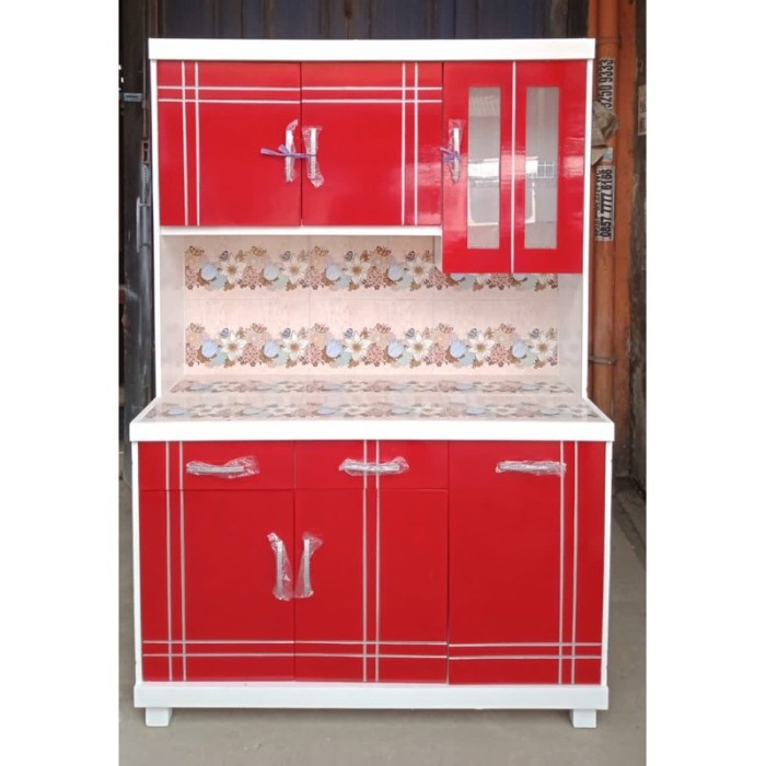 BAZAR RAK PIRING 3 PINTU LEMARI PIRING 3 PINTU LEMARI SAYUR 3 PINTU