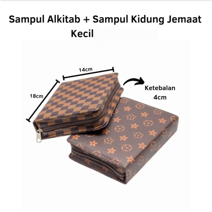 

Sampul Alkitab + Sampul Kidung Jemaat Kecil - Lv Kecil - Sampul Murah