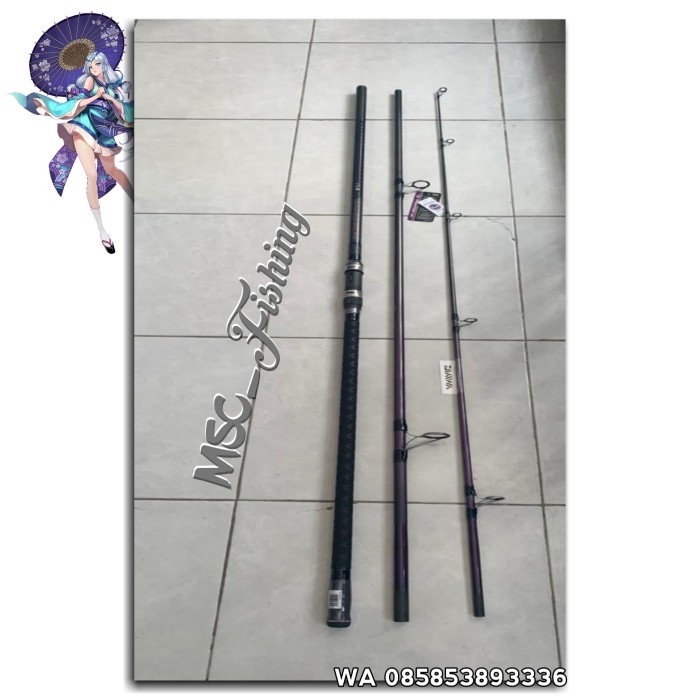 TERMURAH Joran Daiwa Phantom Surf 450 Sambung 3