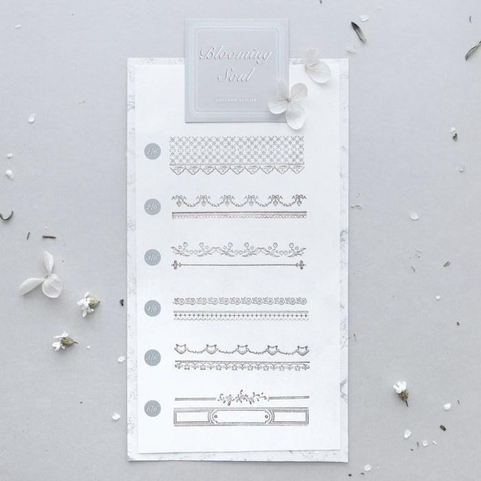 

Jieyanow Blooming Soul Rubber Stamp