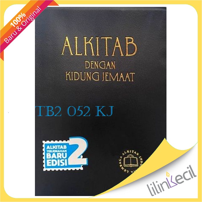 

Alkitab Ukuran Sedang + Kidung Jemaat (Tb 052 Ti Kj)