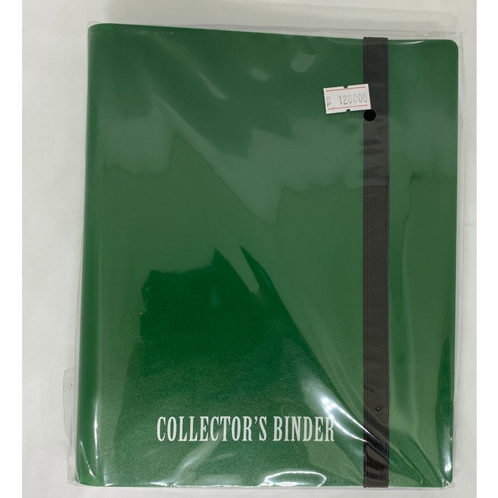 

DISKON SUPER 4 POCKET COLLECTOR'S BINDER GREEN READYY