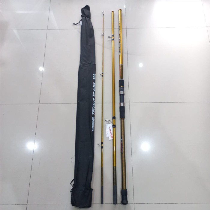 Joran Pancing KAKAZE TREVALLY GT 390 420 450 Joran Surf Sambung 3 - 390