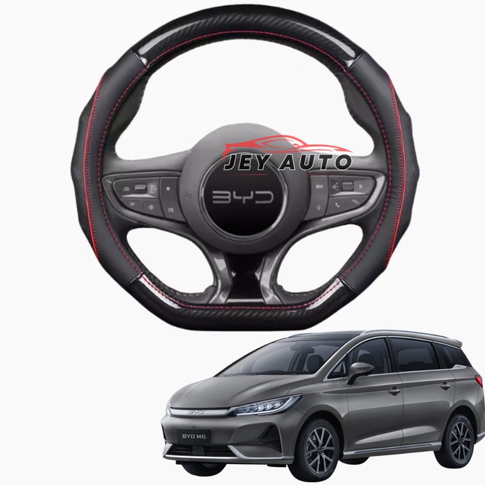 Sarung Stir Byd M6 Bahan Kulit Best Seller