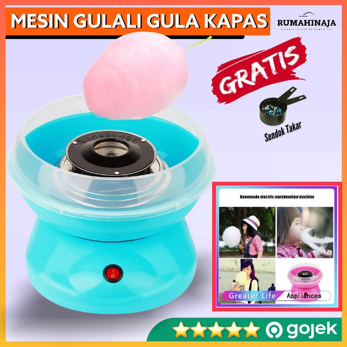 Mesin Pembuat Gulali Kembang Kapas Gula Cotton Candy TERLARIS/TERMURAH/TERPOPULER