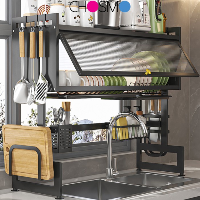 Rak Piring Wastafel Dengan Kabinet Rak Wastafel Cuci Piring Rak Dapur