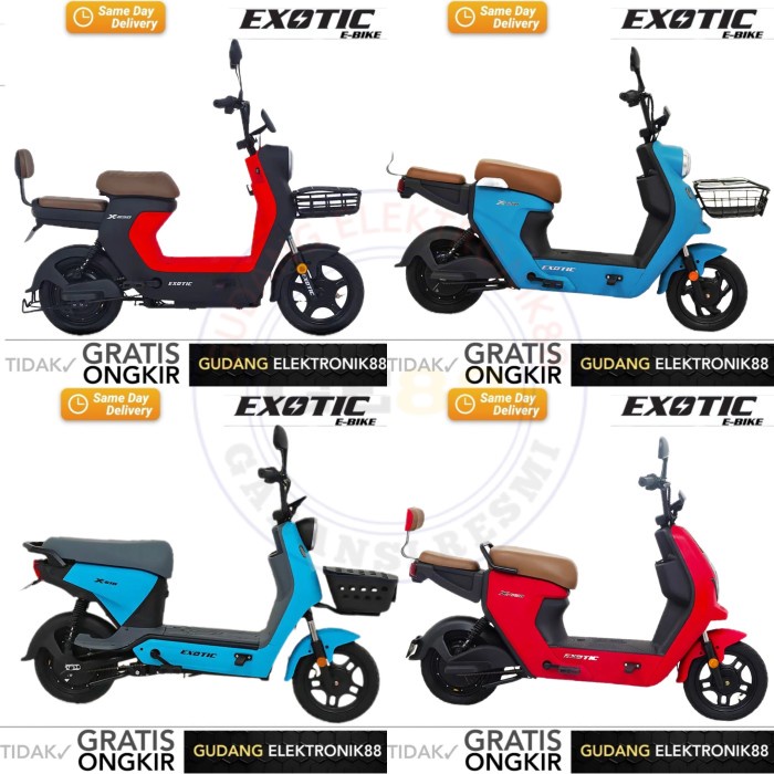 Sepeda Listrik Exotic X630 500Watt exotic x630