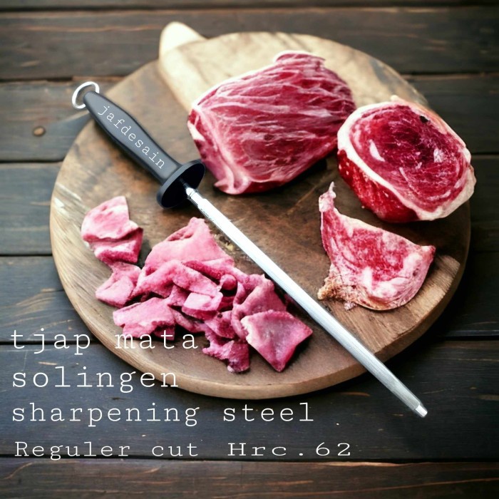 Sharpening steel Honing steel Asahan Carl Schlieper Germany.New TERLARIS/TERMURAH/TERPOPULER