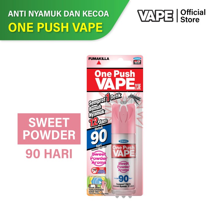 Fumakilla One Push Vape 90 Sweet Powder