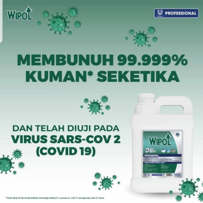 Wipol Karbol Wangi Cemara Professional 5 Liter