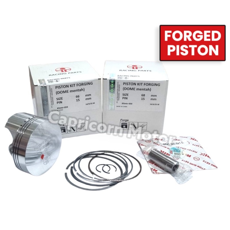 Piston Kit FORGED MENTAH CUSTOM DOME 58 59 60 66 68 69 70 PEN 15 ITI FORGING PISTON MENTAHAN