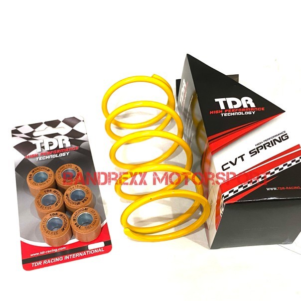 Paket Per Cvt Tdr Xmax+Roller Tdr Racing For Yamaha Xmax.