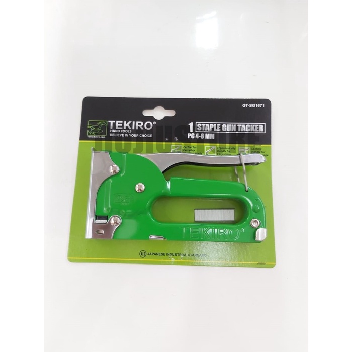 BelanjaQt- TEKIRO STEPLES TEMBAK - STAPLES TEMBAK TEKIRO JOK - STAPLER GUN - STAP