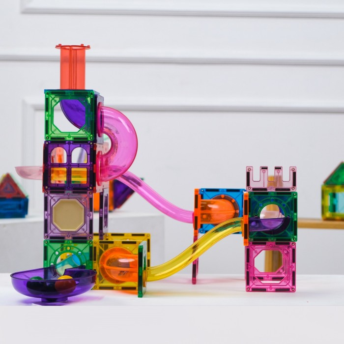 [deloth] - Tinkermags Ball Run Magnetic/Magnetic Ball Run Expansion/Marble Run