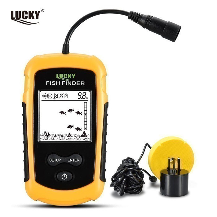 Lucky Ffc1108 Portable Sonar Fish Finder Fishing Lure