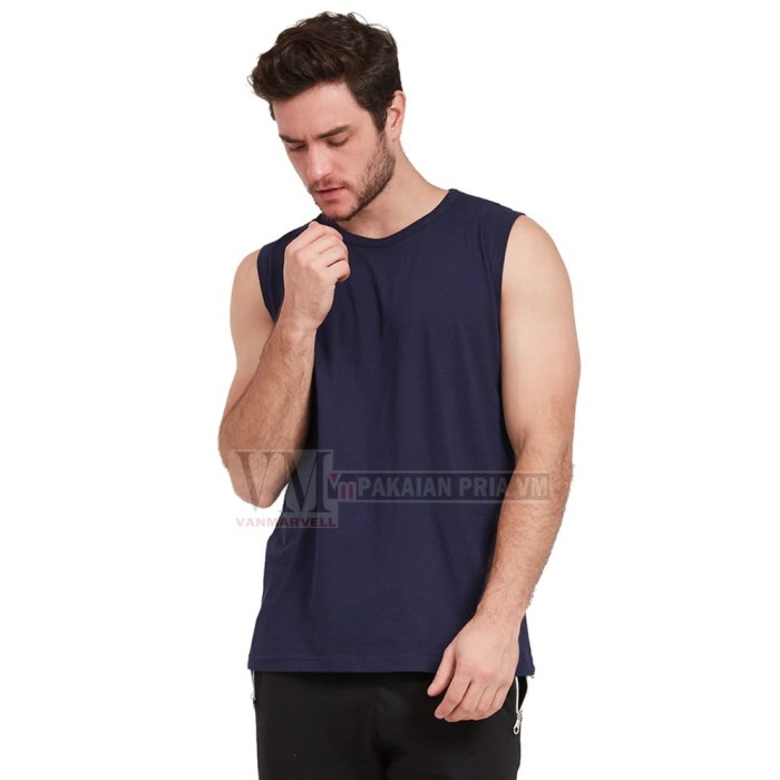 VM KAOS POLOS BUNTUNG KAOS PRIA TIDAK BERLENGAN