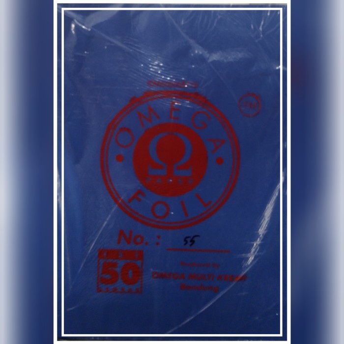 

Produk Terbaru Kertas Cover Foil Omega No 55 Isi 50 Packing Aman