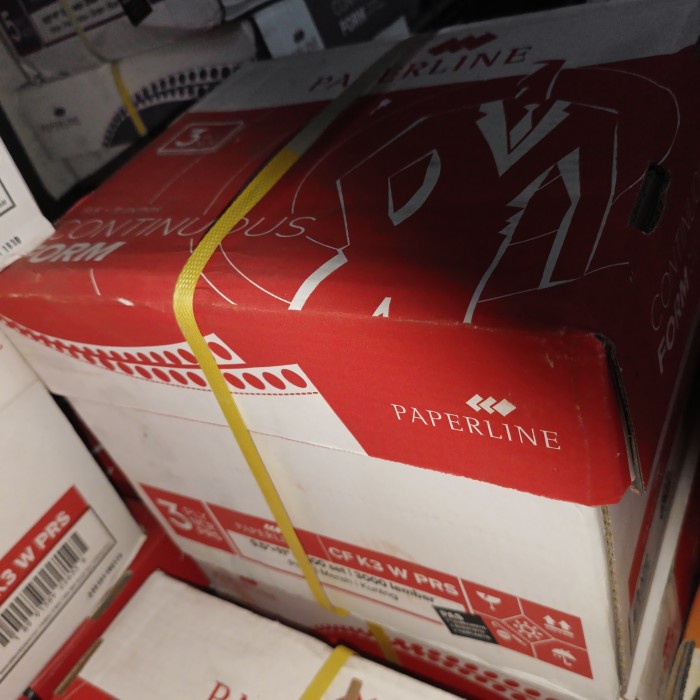 

Produk Terbaru Paperline Continuous Form 9 1/2 X 11 3 Ply/2 Cod