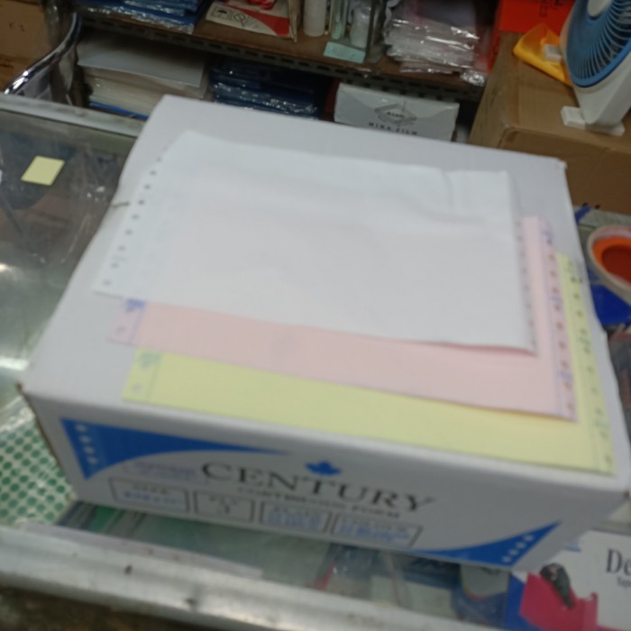 

Diskon Kertas Continuous Form Prs K3/2 9.5X11/2 X3 Ply Ncr Rangkap 3 Cod