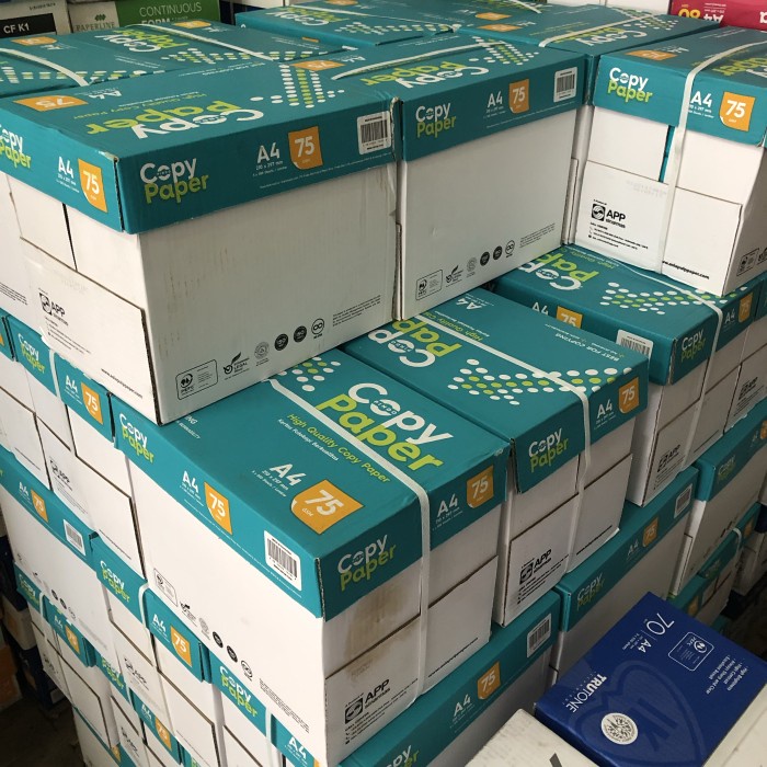 

Terbaru!! Kertas Hvs A4 75Gr Copy Paper (1 Box) Cod
